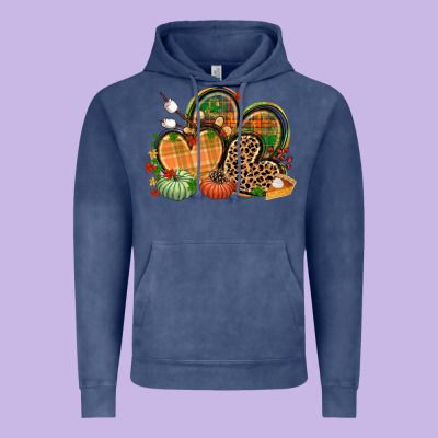 Fall Heart Vintage Hoodie Designed By Cowgirlartshop