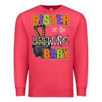 Cardinal sister of brewing baby halloween theme baby shower spooky t shirt Premium Sweatshirt - minhPixels