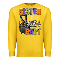 Lemon sister of brewing baby halloween theme baby shower spooky t shirt Premium Sweatshirt - minhPixels