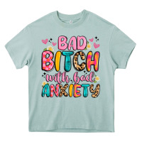 Arona bad bitch with bad anxiety Heavy Core Tee - Artiststas