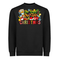 Black The Boy Who Stole Christmas Heavyweight Sweatshirt - CowhideDigitalArt