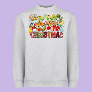 The Boy Who Stole Christmas Heavyweight Sweatshirt Designed By Cowhidedigitalart