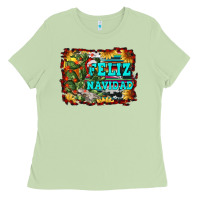 Matcha feliz navidad Ladies Tee - RanaPortraitStore