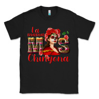 Black La mama mos Chingona Classic Tee - NancyCooperArtShop
