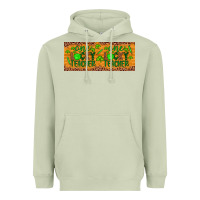 Matcha Western St. Patrick's Day One Lucky Teacher Heavyweight Hoodie - Artiststas