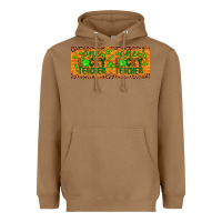 Toasted Coconut Western St. Patrick's Day One Lucky Teacher Heavyweight Hoodie - Artiststas
