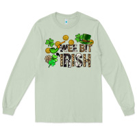 Matcha Wee bit o' Irish St. Patrick's Long Sleeve Tee - CowGirlArtShop