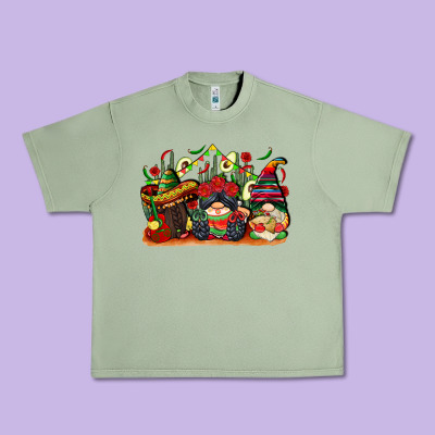 Cinco De Mayo Gnomes Urban Heavy Tee Designed By Cowgirlartshop