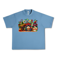 Pebble Blue cinco de mayo gnomes Urban Heavy Tee - CowGirlArtShop