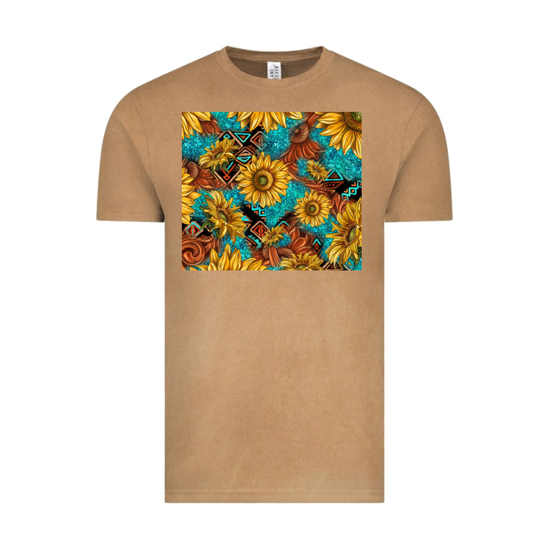 Rustic Sunflowers Vintage Tee by TumblerDesignByShophia | Teevron