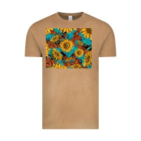 Vintage Camel rustic sunflowers Vintage Tee - TumblerDesignByShophia