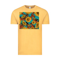 Vintage Mustard rustic sunflowers Vintage Tee - TumblerDesignByShophia