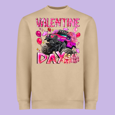 Valentine Day Heavyweight Sweatshirt Designed By Cowhidedigitalart