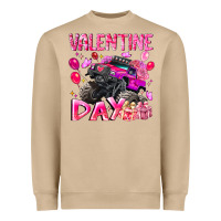 Mushroom Valentine Day Heavyweight Sweatshirt - CowhideDigitalArt