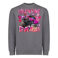 Storm Valentine Day Heavyweight Sweatshirt - CowhideDigitalArt