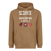 Toasted Coconut Science Ruining Everything Since 1543 Aliens Heavyweight Hoodie - minhPixels