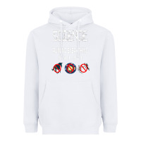 White Science Ruining Everything Since 1543 Aliens Heavyweight Hoodie - minhPixels