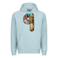 Blue Mist Farm Life Alphabet Lowercase Letters Q Premium Hoodie - BundleAndBundleShop