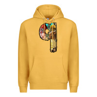 Mustard Farm Life Alphabet Lowercase Letters Q Premium Hoodie - BundleAndBundleShop
