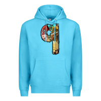 Farm Life Alphabet Lowercase Letters Q Premium Hoodie | Teevron