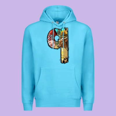 Farm Life Alphabet Lowercase Letters Q Premium Hoodie Designed By Bundleandbundleshop