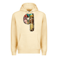 Pina Colada Farm Life Alphabet Lowercase Letters Q Premium Hoodie - BundleAndBundleShop