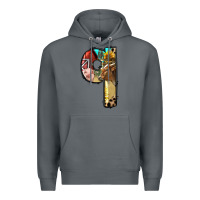 Rock Farm Life Alphabet Lowercase Letters Q Premium Hoodie - BundleAndBundleShop