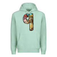 Seafoam Farm Life Alphabet Lowercase Letters Q Premium Hoodie - BundleAndBundleShop