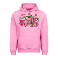 Fuchsia Pink pink christmas teeth Urban Hoodie - AdoDesignShop