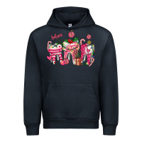 Navy pink christmas teeth Urban Hoodie - AdoDesignShop