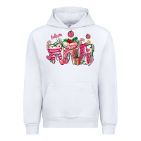 White pink christmas teeth Urban Hoodie - AdoDesignShop