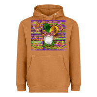 Meerkat mardi gras gnomes mask serape sunflowers Heavyweight Hoodie - Artiststas