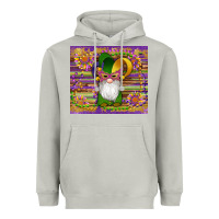 Moon Dust mardi gras gnomes mask serape sunflowers Heavyweight Hoodie - Artiststas