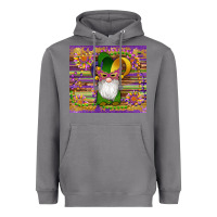 Storm mardi gras gnomes mask serape sunflowers Heavyweight Hoodie - Artiststas