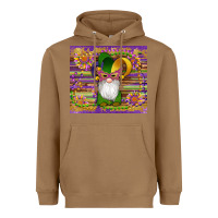 Toasted Coconut mardi gras gnomes mask serape sunflowers Heavyweight Hoodie - Artiststas