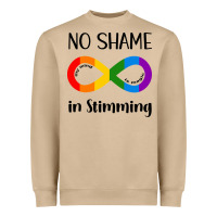 Mushroom no Shame Stimming Heavyweight Sweatshirt - CowhideDigitalArt