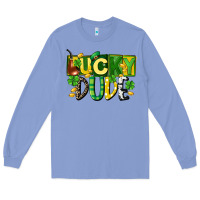 Colony Blue Lucky dude  St. Patrick's Day Long Sleeve Tee - CowGirlArtShop