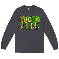 Smoke Lucky dude  St. Patrick's Day Long Sleeve Tee - CowGirlArtShop