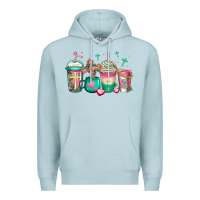 Blue Mist religious christian coffee cups Premium Hoodie - Jasminsmagicworld