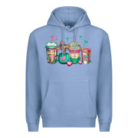 Colony Blue religious christian coffee cups Premium Hoodie - Jasminsmagicworld