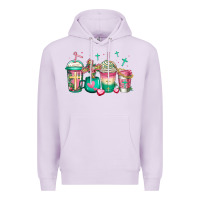 Lilac religious christian coffee cups Premium Hoodie - Jasminsmagicworld