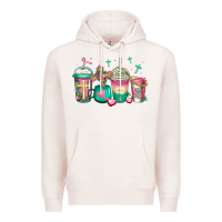 Pale Pink religious christian coffee cups Premium Hoodie - Jasminsmagicworld