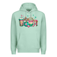 Seafoam religious christian coffee cups Premium Hoodie - Jasminsmagicworld
