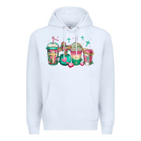 White religious christian coffee cups Premium Hoodie - Jasminsmagicworld