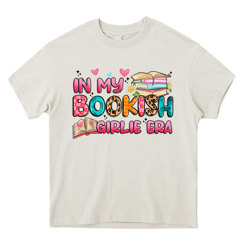 In My Bookish Girlie Era Heavy Core Tee by Artiststas | Teevron