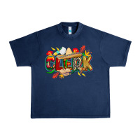 Navy cinco de mayo clerk Urban Heavy Tee - CowGirlArtShop