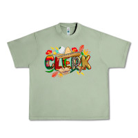 Oil Green cinco de mayo clerk Urban Heavy Tee - CowGirlArtShop