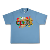 Pebble Blue cinco de mayo clerk Urban Heavy Tee - CowGirlArtShop