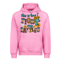 Fuchsia Pink this is how i fight my battles Urban Hoodie - AdoDesignShop