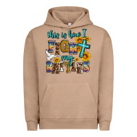 Pigment Burro this is how i fight my battles Urban Hoodie - AdoDesignShop
